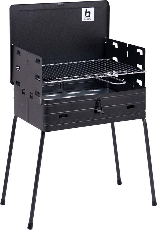 Bo-Camp – Grill – Kofferausführung – Stahl – 40 x 30 cm