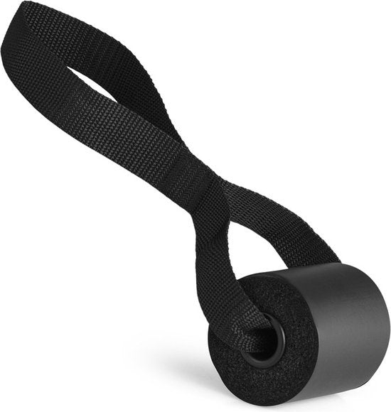 Rebblo – Heimtrainingsset – 10-teilig – Widerstandsbänder – Fußschlaufen – Griffe – Türanker – Fitnessset inkl. Aufbewahrungstasche – 2/3/4/5/6 kg