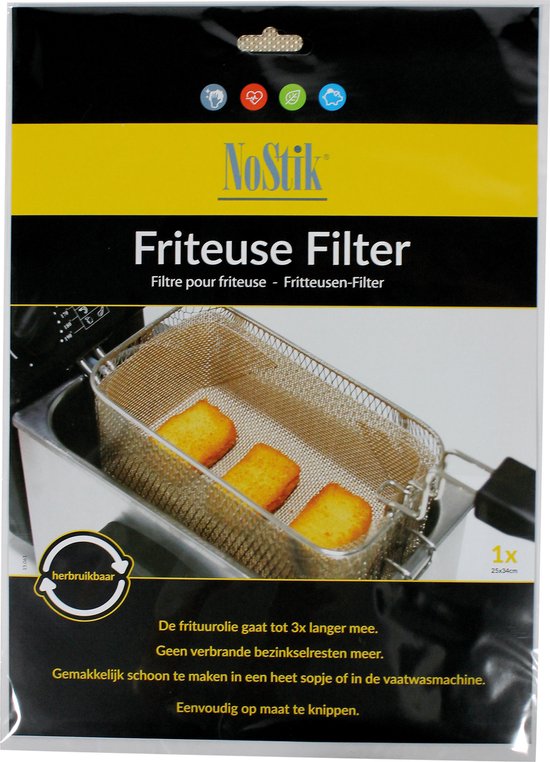 Nostik Friteusenfilter für Backkorb 25x34cm