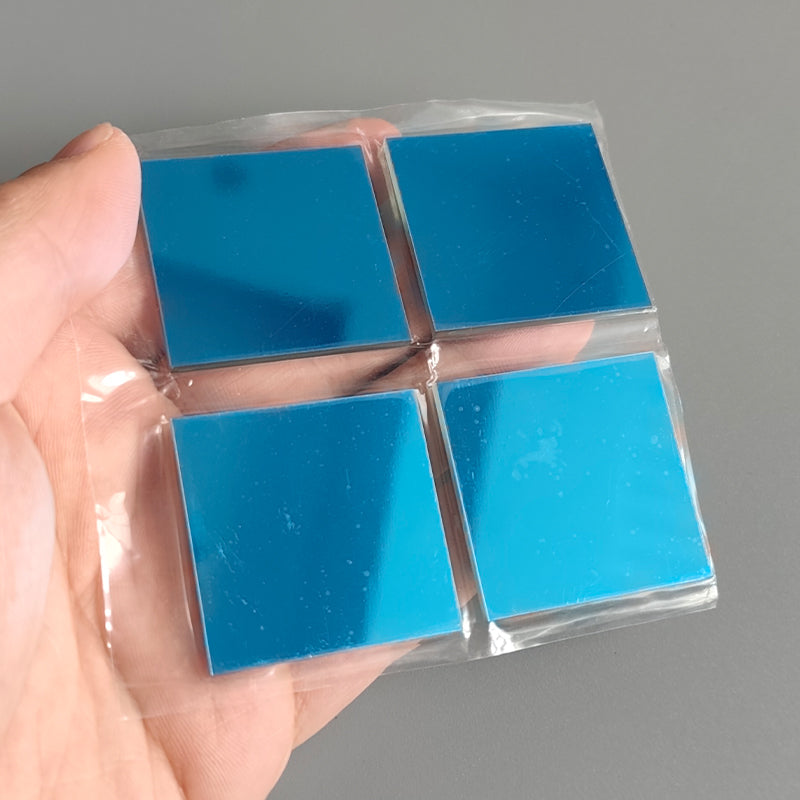 VBNM Frontspiegel 35 x 35 mm – Dicke 1,1 mm – Optischer Spiegel mit hoher Reflektivität – Ohne Doppelbild
