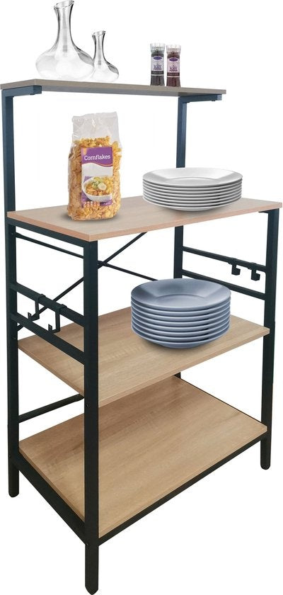 ERRO Küchenregal - Küchenschrank - 58x35x122cm