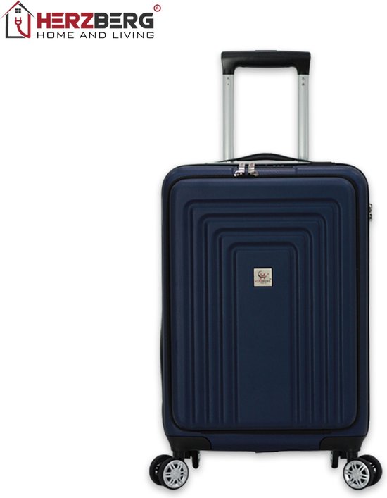 Herzberg Travel HG-8065BLU: Kabinentasche - Blau