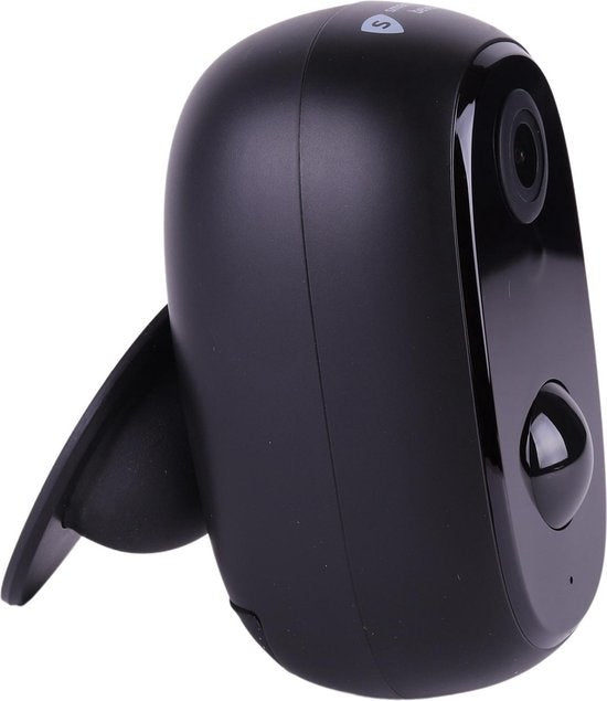 Outdoor Eye Sicherheitskamera drahtlos für den Außenbereich auf Batterie - mit App wifi & Nachtsicht, sd-Karte und Halterung - Smart Home Security