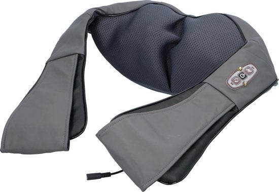 Grundig Elektrisches Shiatsu-Massagekissen - Nackenmassagegerät - 8 Massagetasten - Wärmefunktion