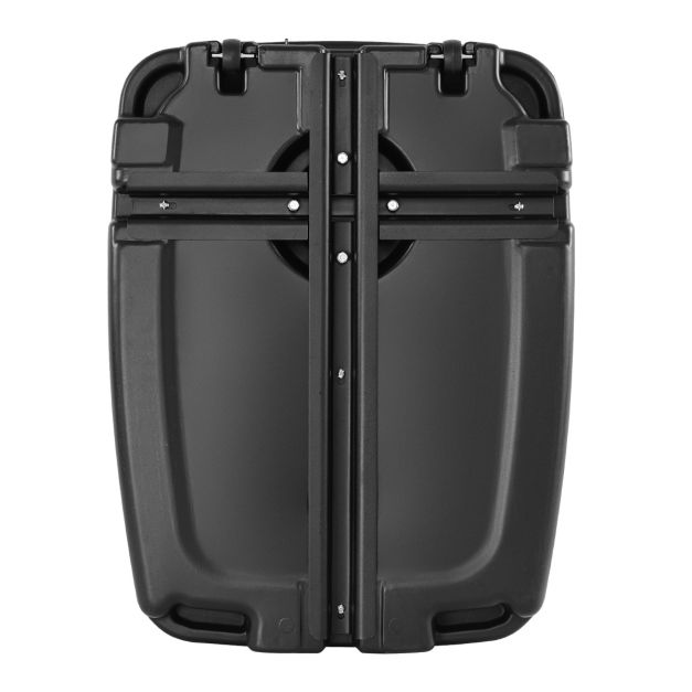 Coast Round Umbrella Stand Portable Umbrella Base für Patio bis zu 95 kg Schwarz