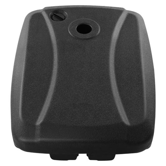 Coast Round Umbrella Stand Portable Umbrella Base für Patio bis zu 95 kg Schwarz