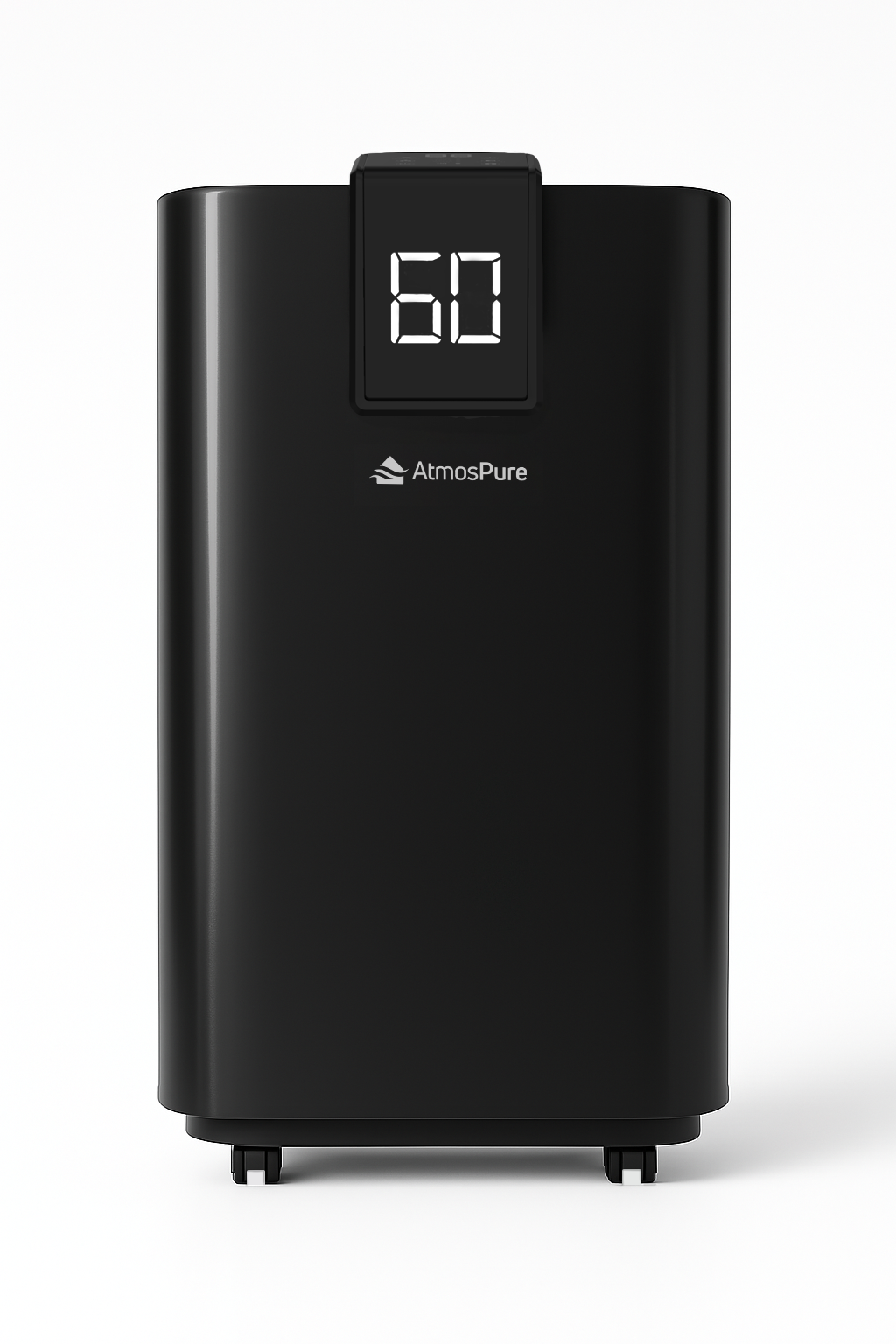 AtmosPure® Luftentfeuchter AirDry Elite - 12 L pro Tag - Waschtrockenfunktion - Für Waschküche, Bad, Wohnzimmer und Keller - Schwarz