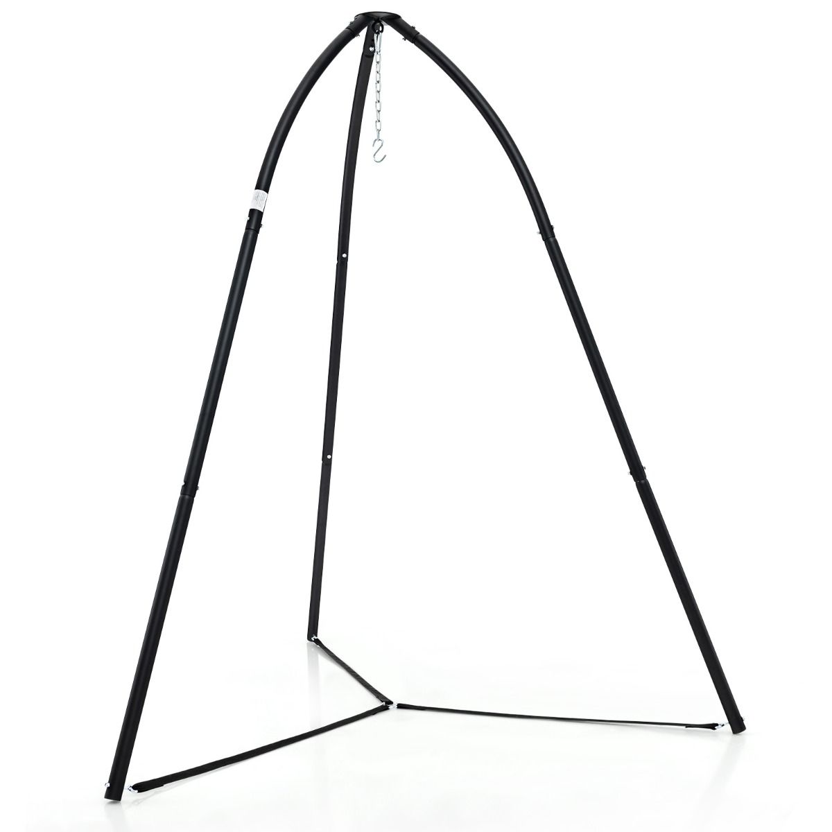 Coast Hängekorbständer Schwarz 200 x 218 cm - Schwermetall-Schwingständer mit Stativ - Tragkraft 200 kg