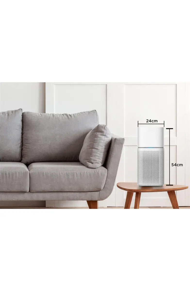 Hanseatic Luftreiniger KJ400 - 35W - Digitalanzeige - Ionen-Technologie - Weiß - Für Allergiker