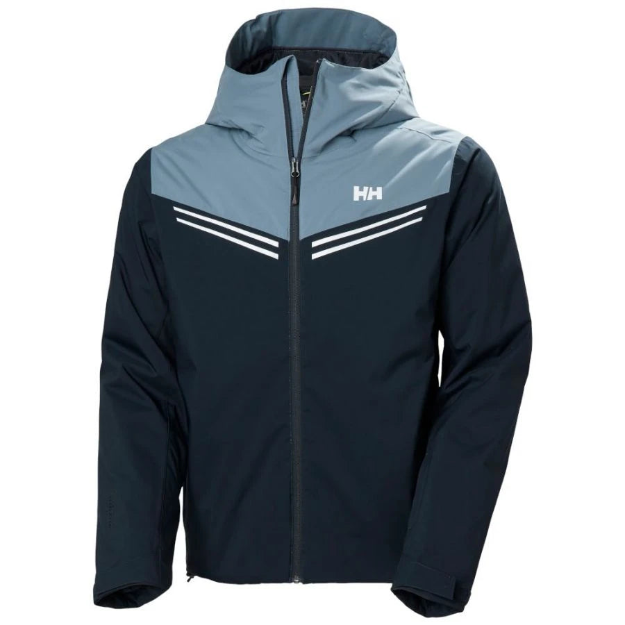 Helly Hansen Alpine Isolated Jacket - Herren - Wasser- und winddicht - 2-Way Stretch - Regular Fit - Blau - Größe S