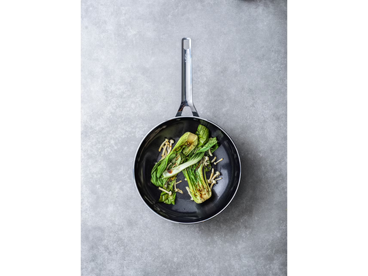 Electrolux Aluminium-Wok – PFAS-frei – 28 cm – Schwarz