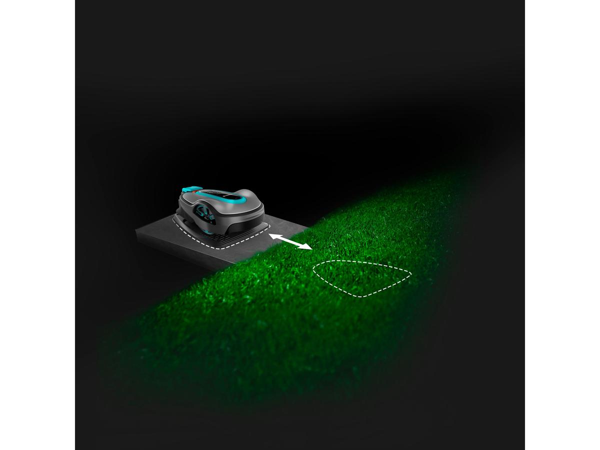 Gardena Mähroboter Smart Sileno Life - 1500 m² - Inklusive Smart Gateway - Anthrazit