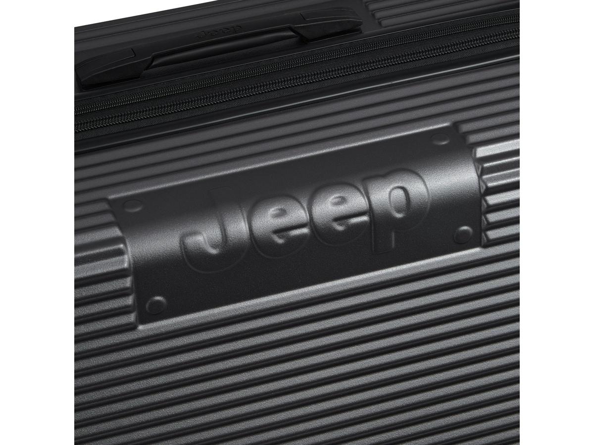 Jeep Expandable Trolley XL - 81 cm - Silber