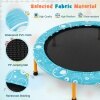 Coast SkyTramp 91.50cm Kinder Trampolin Mini Rebounder Orange mit vollem Handlauf
