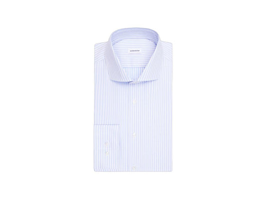 Seidensticker Spread Kent Hemd Slim Fit - Größe L - Hellblau | Business Hemd