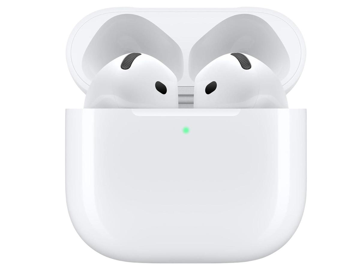 Apple AirPods 4 ANC kabellose Ohrhörer mit aktiver Geräuschunterdrückung - weiß
