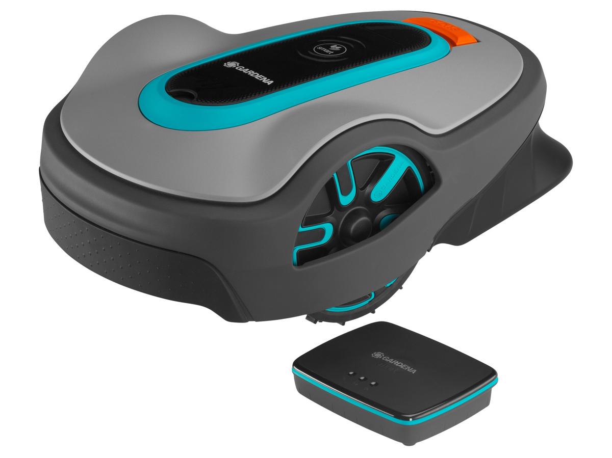 Gardena Mähroboter Smart Sileno Life - 1500 m² - Inklusive Smart Gateway - Anthrazit