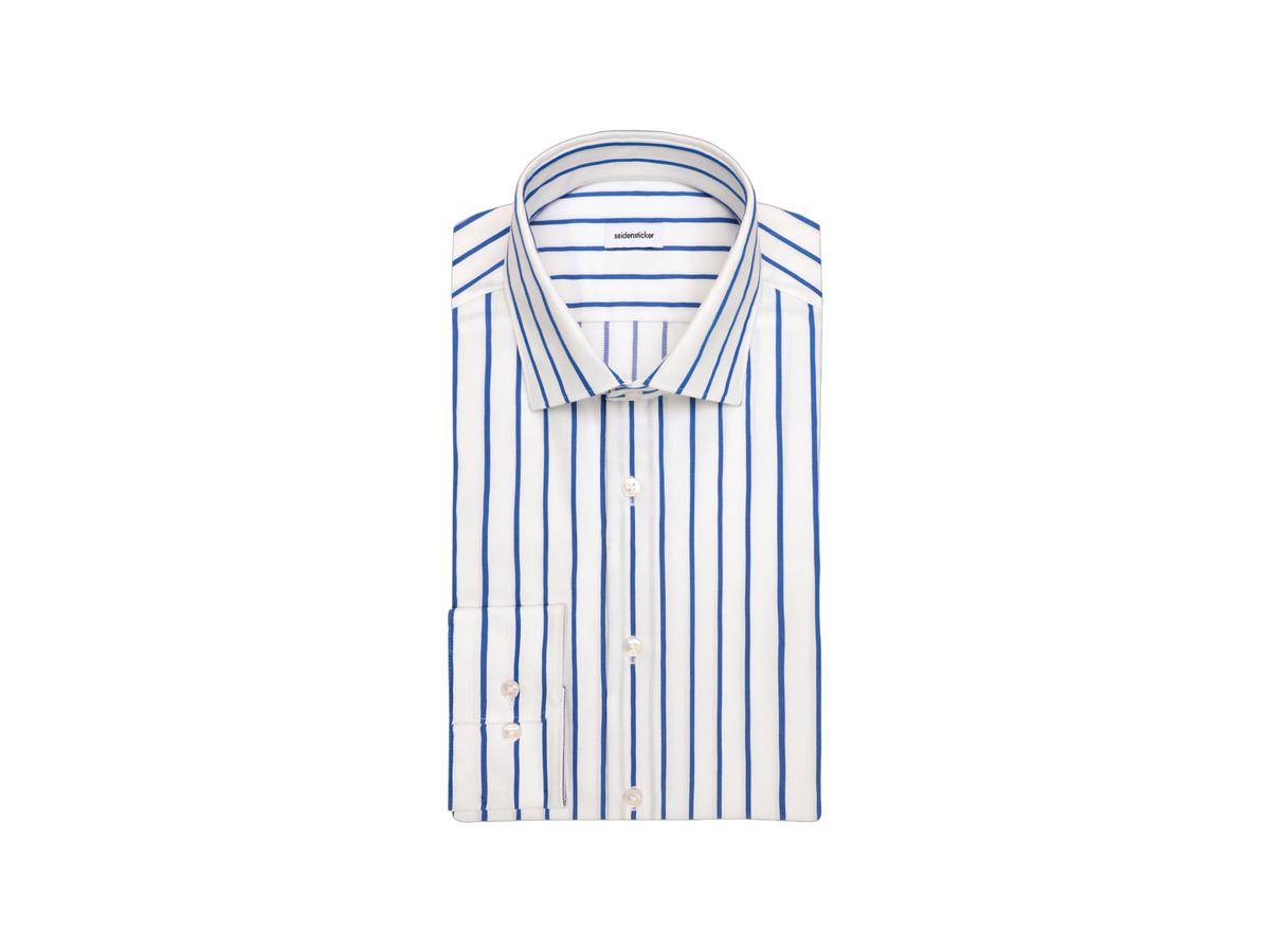 Seidensticker New Kent Slim Fit Hemd - 38 Mittelblau 01.849889-15