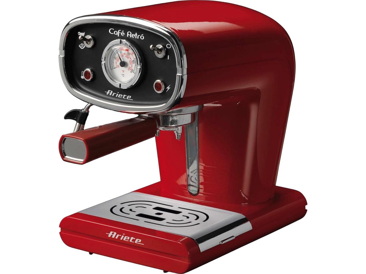 Ariete Espressomaschine 1388/10 - Schwarz - 15 bar - 1 Liter Wassertank