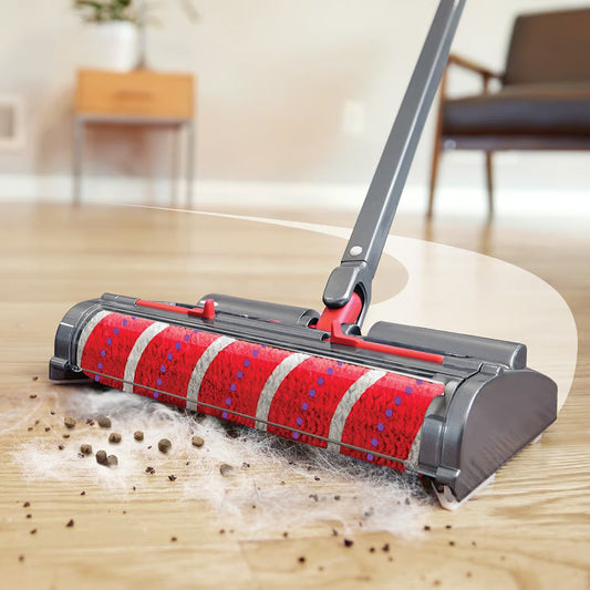 Livington Voom Kabelloser Turbo-Staubbesen – Mikroborsten-Technologie – Kraftvolle Reinigung – Flexibler Griff