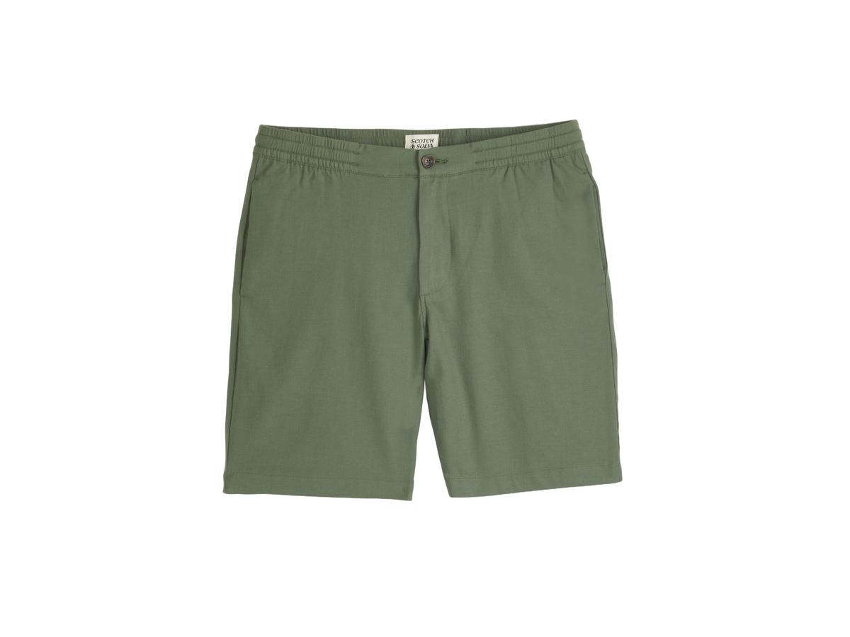 Scotch and Soda Elastic Short Mix 22453 - Olive/Khaki - Größe XXL