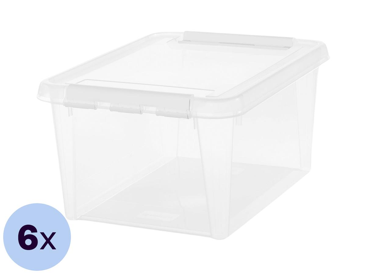 Orthex SmartStore Home 31 Transparent - 32 L - 6er Set