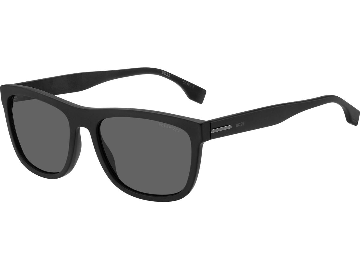 Hugo Boss Wayfarer Sonnenbrille Matte Schwarz 58-18-150 Männer