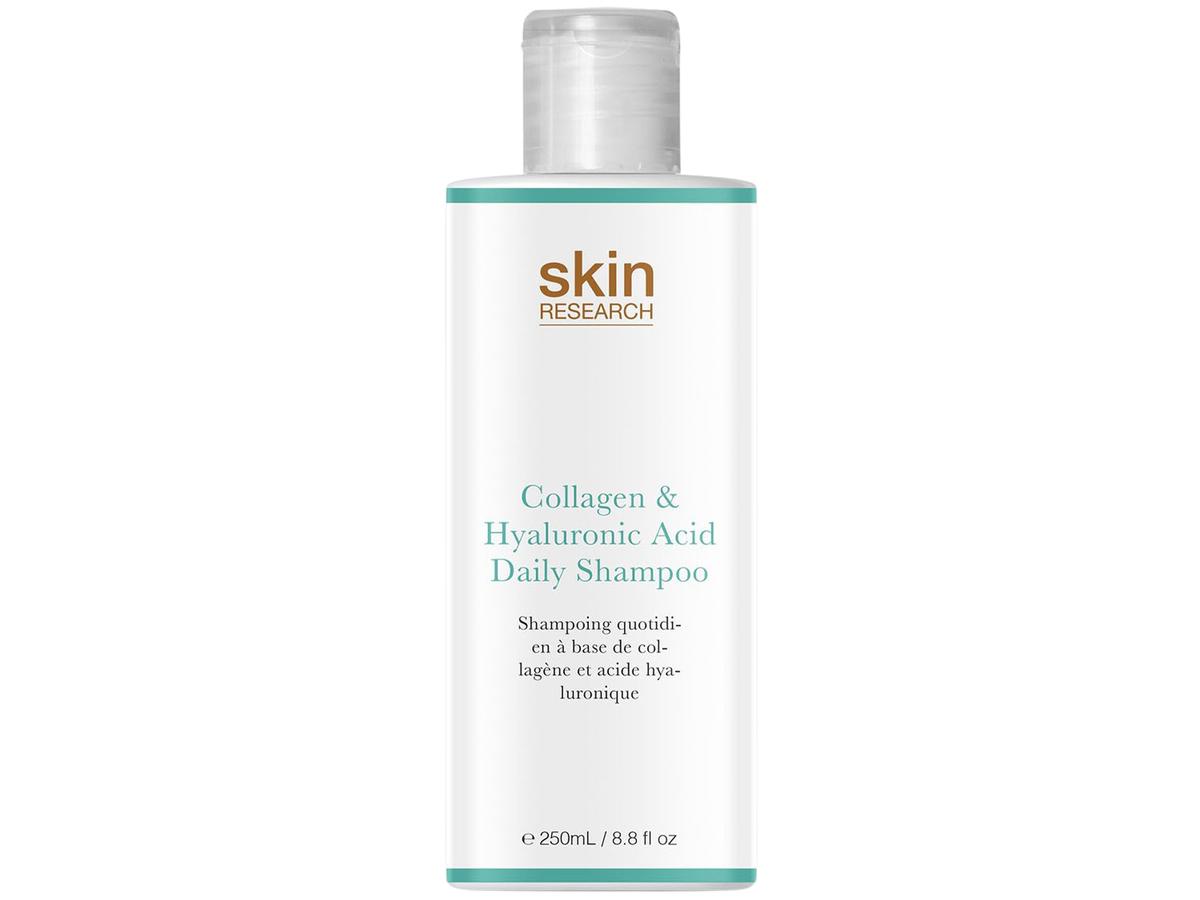 Skin Research Daily Shampoo – Kollagen und Hyaluronsäure – 250 ml – Transparent