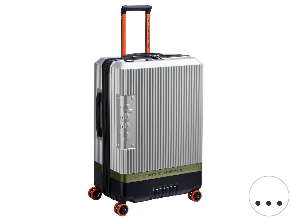 Jeep Expandable Trolley XL - 81 cm - Silber