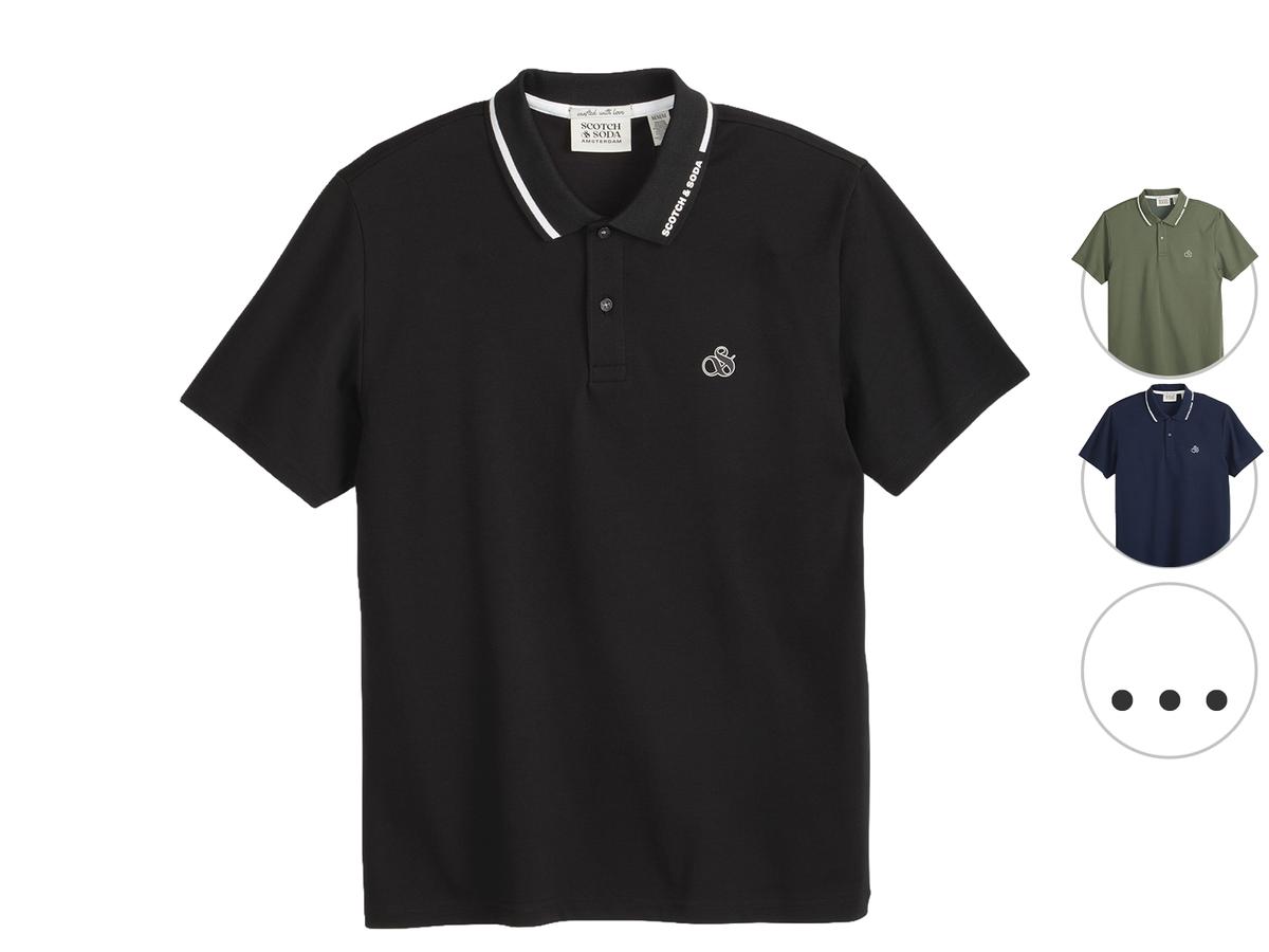 Scotch & Soda Poloshirt XL Schwarz/Blau SSP26VMB-21151 SSP26VMT-21151