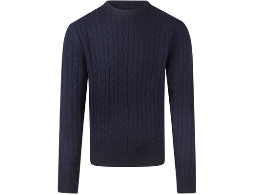 McGregor Pullover mit Rundhalsausschnitt Navy - Größe S - Dunkelblau