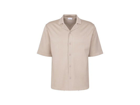 Seidensticker Strickhemd - Beige - XXL - Resort Hemd