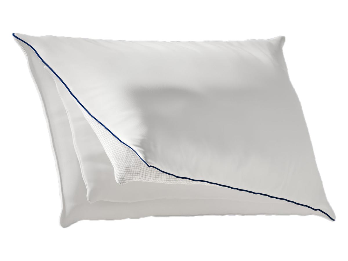 Emma Wolkenkissen Cooling Microfaser – Oval – Weiß – 60 x 70 cm