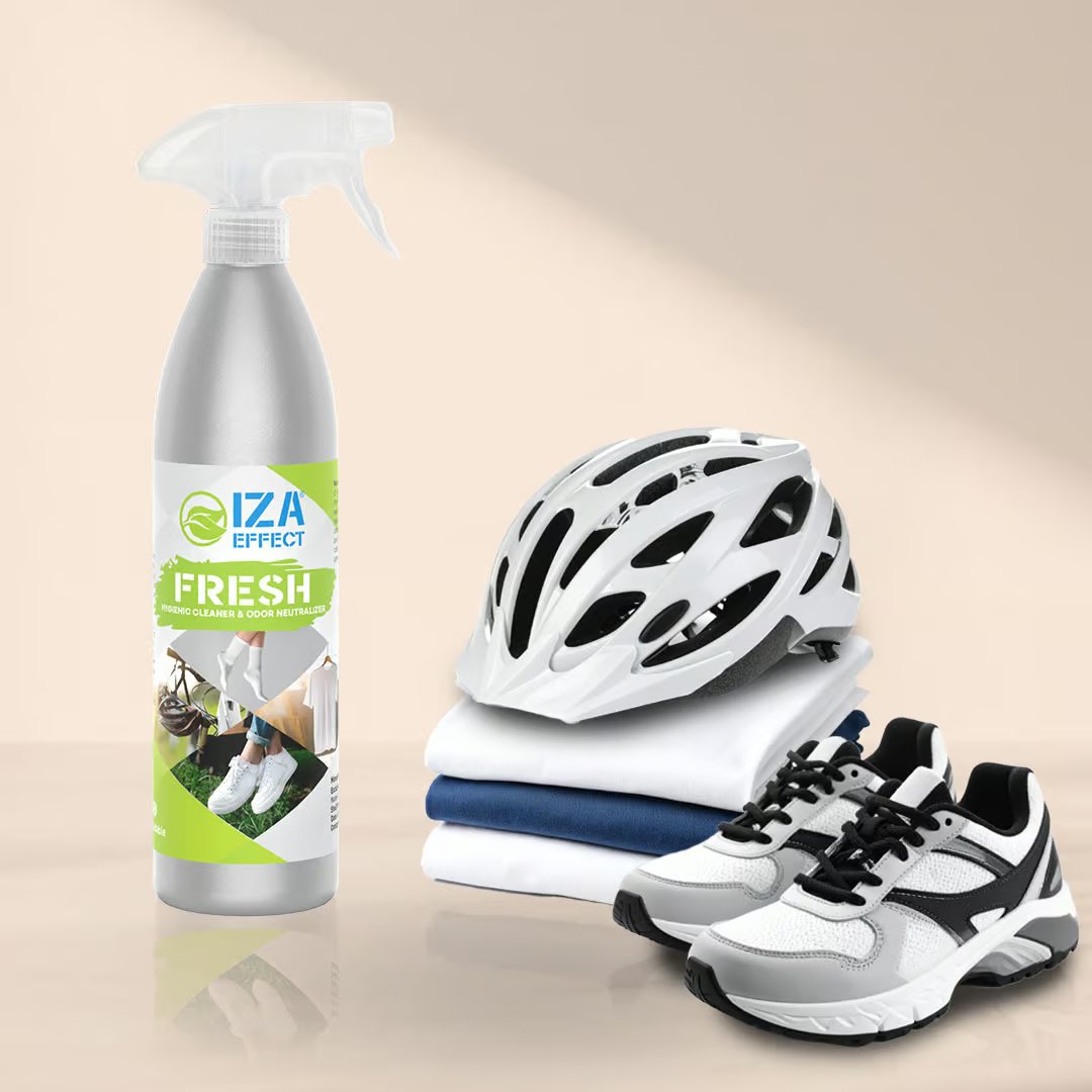 IZA Effect Fresh Textilspray – Neutralisiert Gerüche – Reduziert Bakterien – Für Kleidung und Schuhe – 450 ml