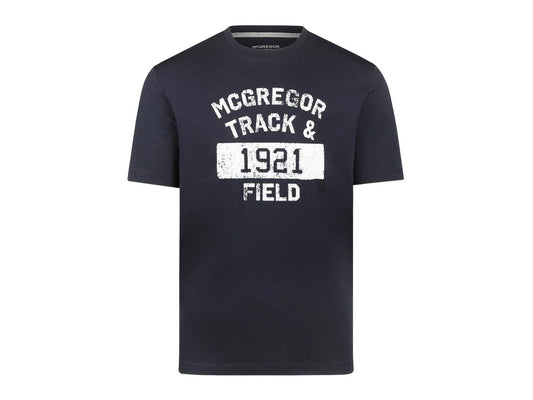McGregor Grafik-T-Shirt Herren Navy - Größe XXL