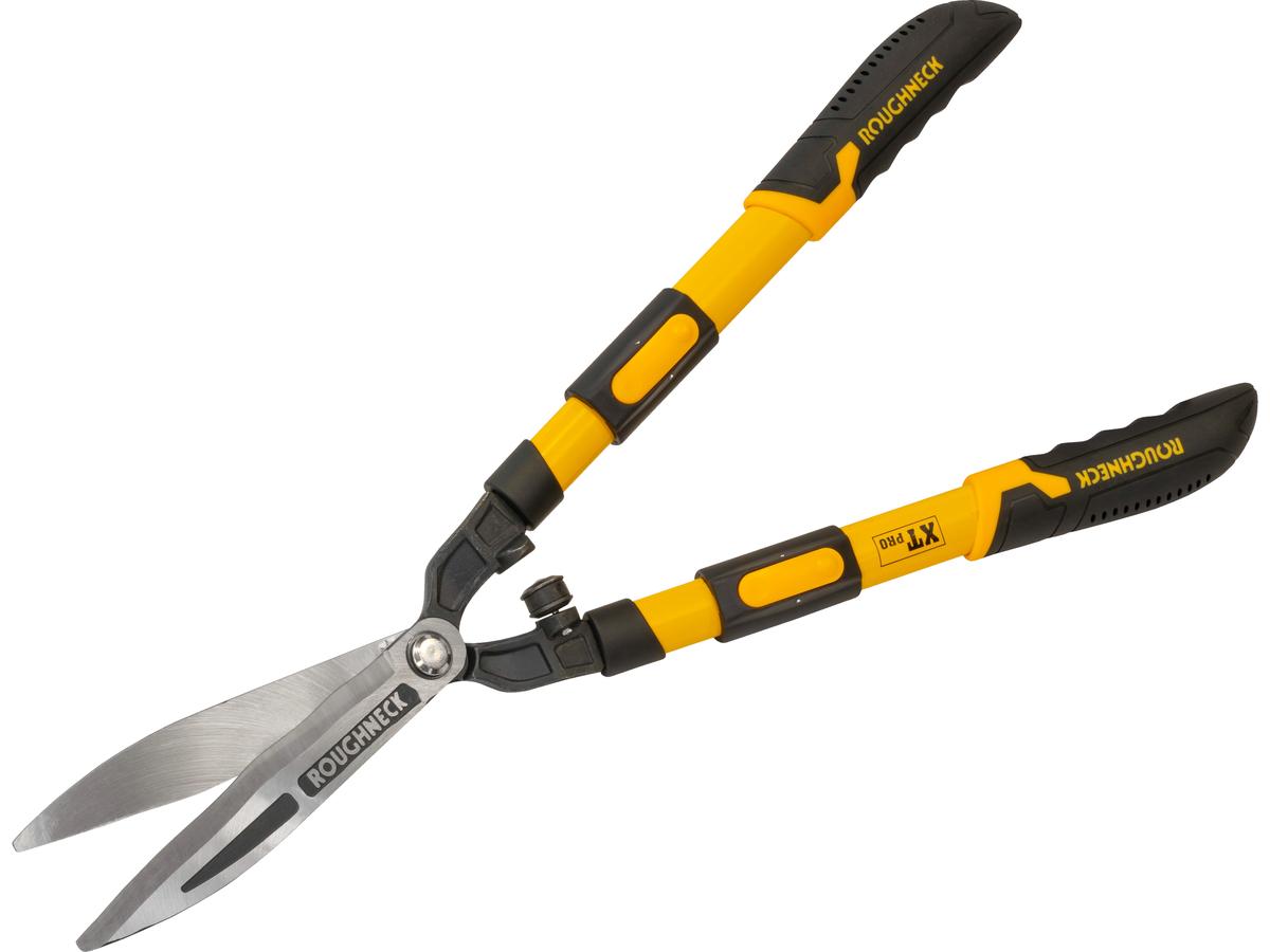 Roughneck Teleskop-Heckenschere – Verstellbar von 700 bis 895 mm – Leichtes Aluminium