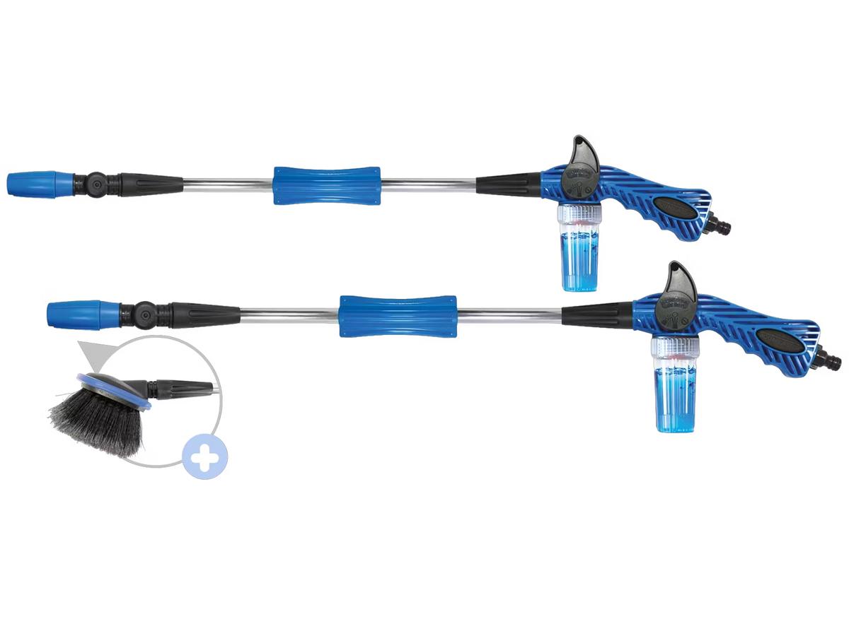 Pingi Aquablaster Pro brush - 2x Premium Reinigungspistole mit Bürste