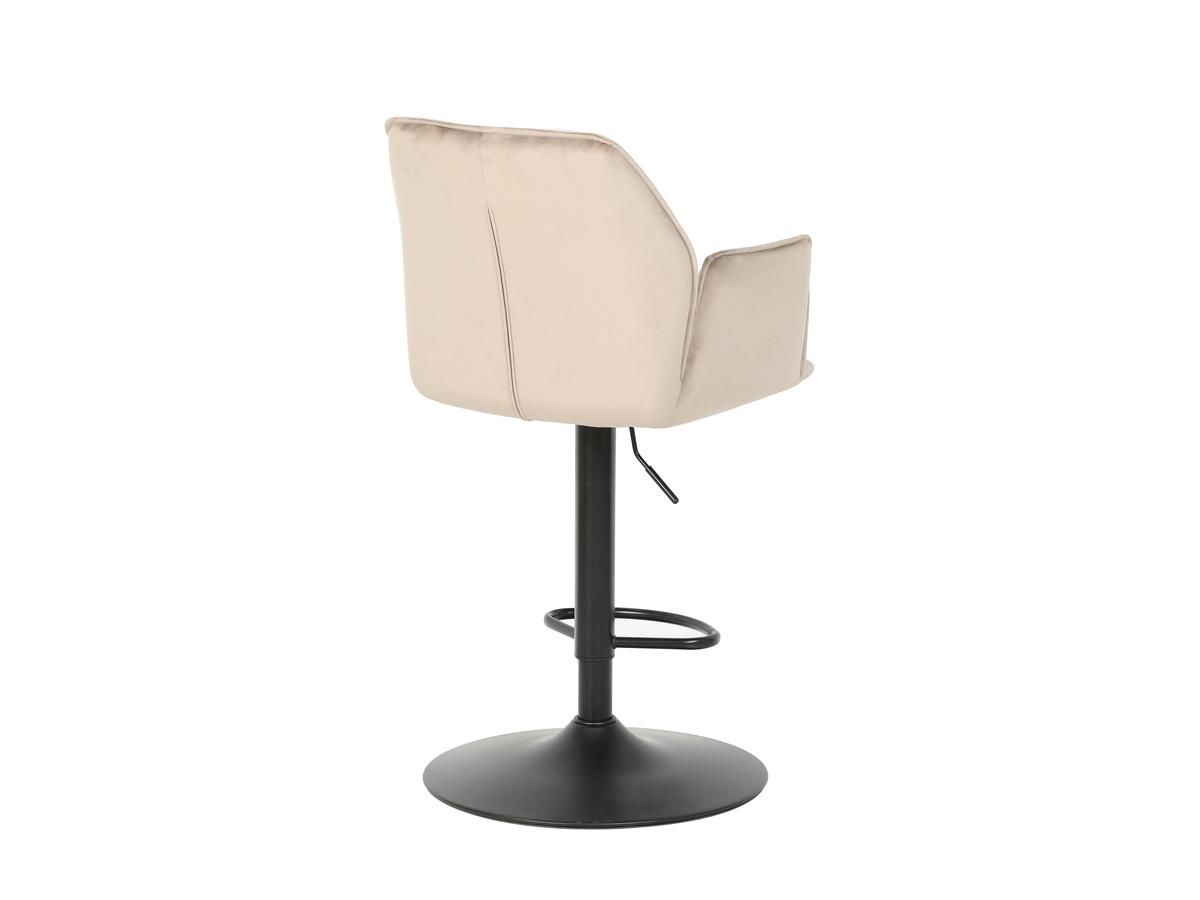 Barhocker Jill Velvet – 2er-Pack – Taupe – 2 Stück