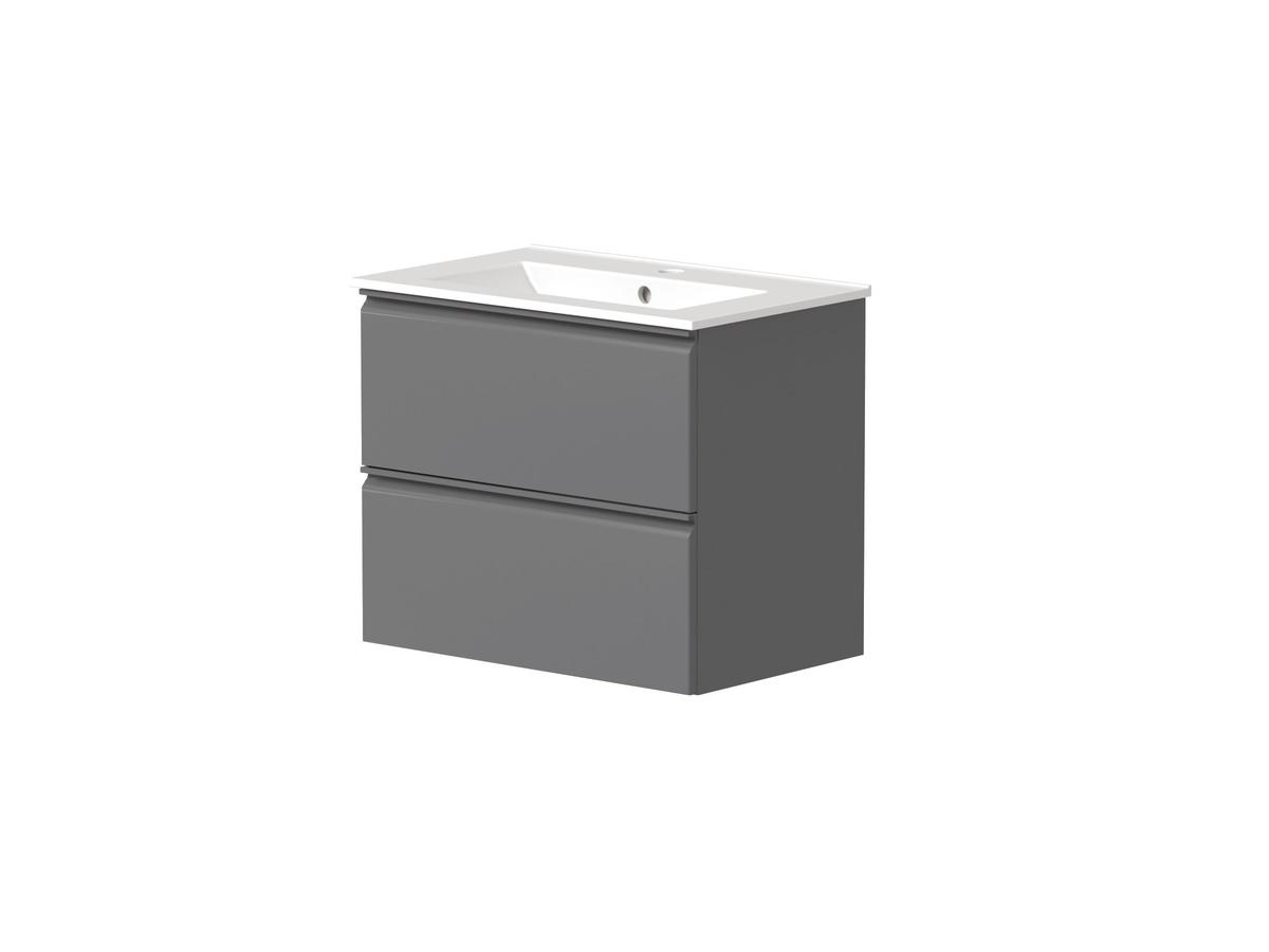 Kame Luara Badezimmer Waschbecken - 61x39cm - Weiß