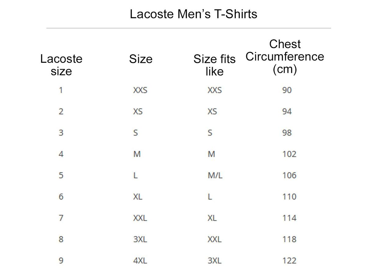 Lacoste Basic T-Shirt – 3er-Pack – Größe XXL – Weiß/Silber-Chine-Schwarz