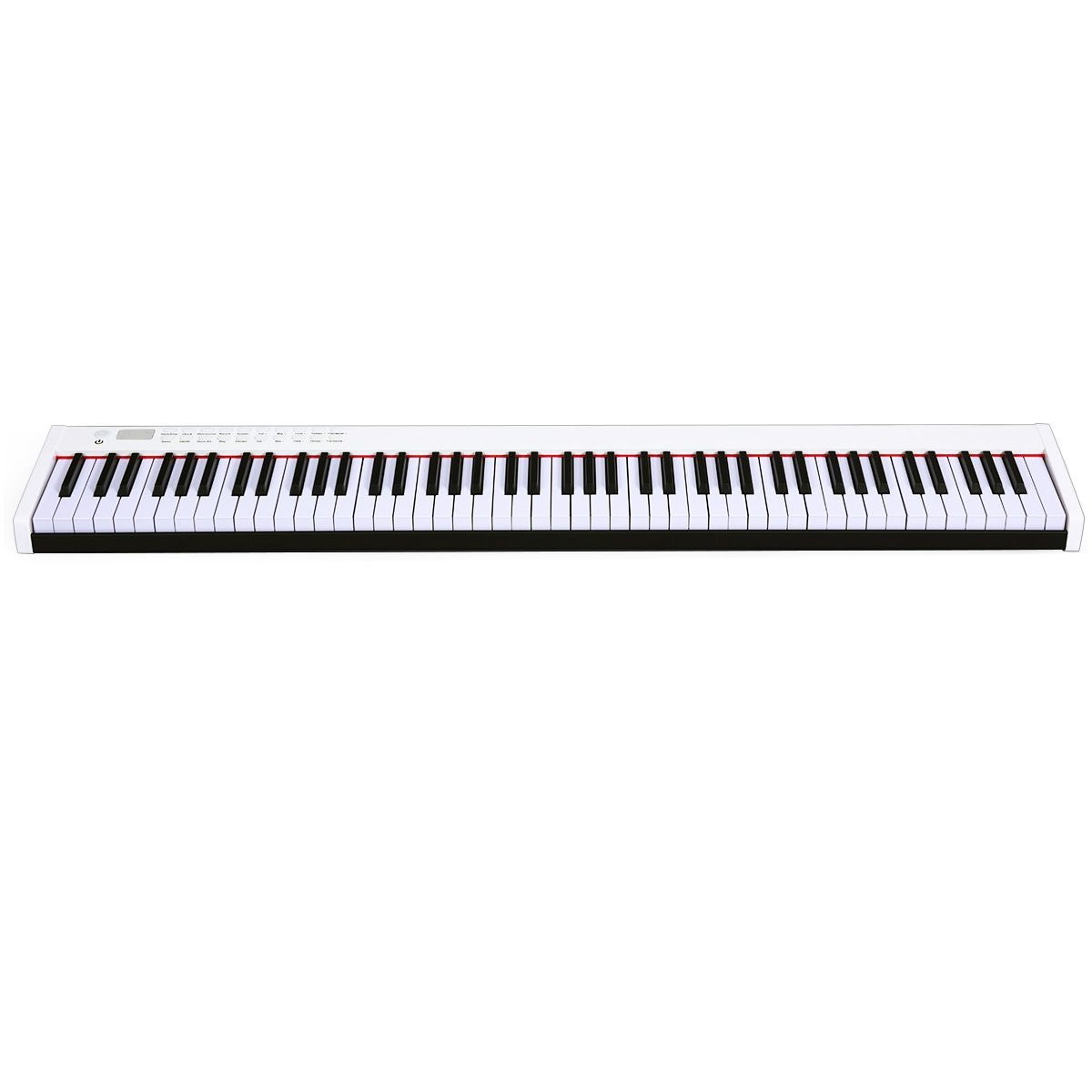 Coast Digital Piano mit 88 Tasten Tragbar Inklusive Tasche - Weiß