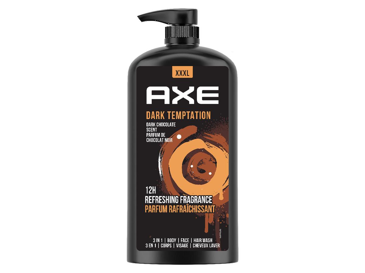 Axe Duschgel Dark Temptation – 3 x 1 Liter – Intensiv erfrischend
