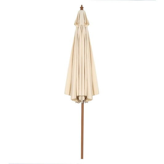 Coast Sonnenschirm mit 8 Ballen kippbar - Beige - 270 cm