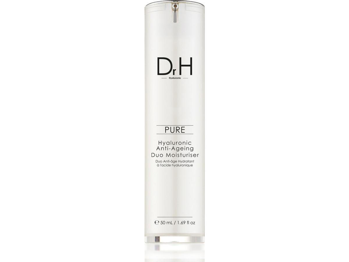 Skin Chemists Dr. H Hyaluronsäure Anti-Aging-Duo Feuchtigkeitscreme – 2 x 50 ml – Feuchtigkeitsspendend und verjüngend