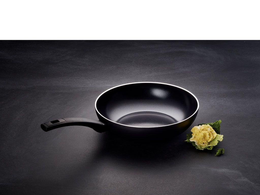 Morsø Wokpfanne aus Aluminium – PFAS-frei – Ø 28 cm – Schwarz