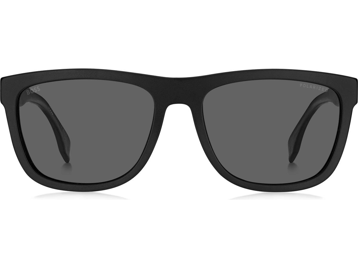 Hugo Boss Wayfarer Sonnenbrille Matte Schwarz 58-18-150 Männer