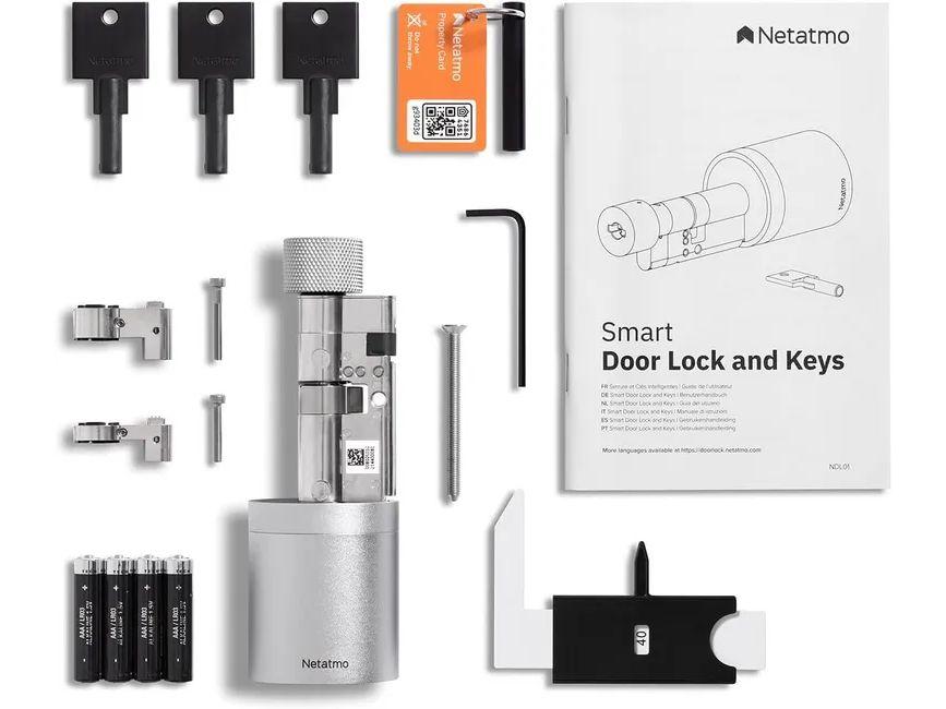 Netatmo Electric Smart Door Lock NDL01 - Refurbished - Verbundenes Schloss mit Smart Keys