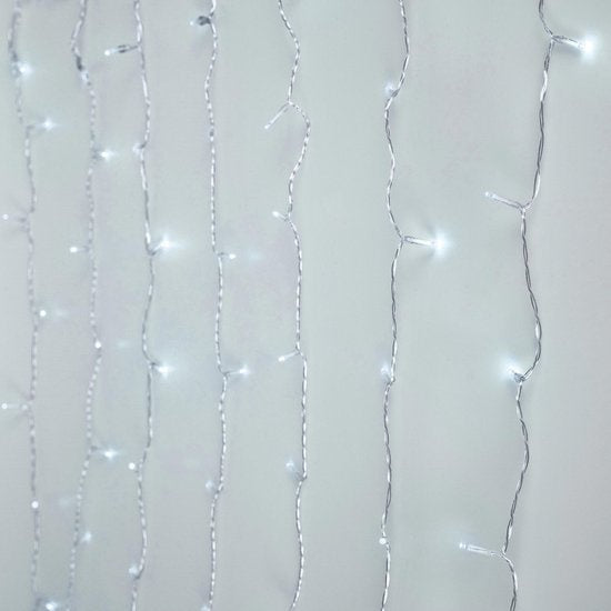 Vorhangleuchte - 240LED - 225x150cm - kaltweiß