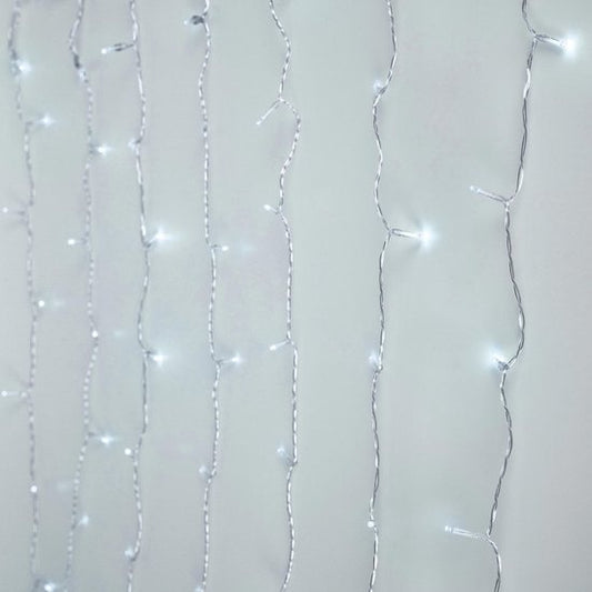 Vorhangleuchte - 240LED - 225x150cm - kaltweiß