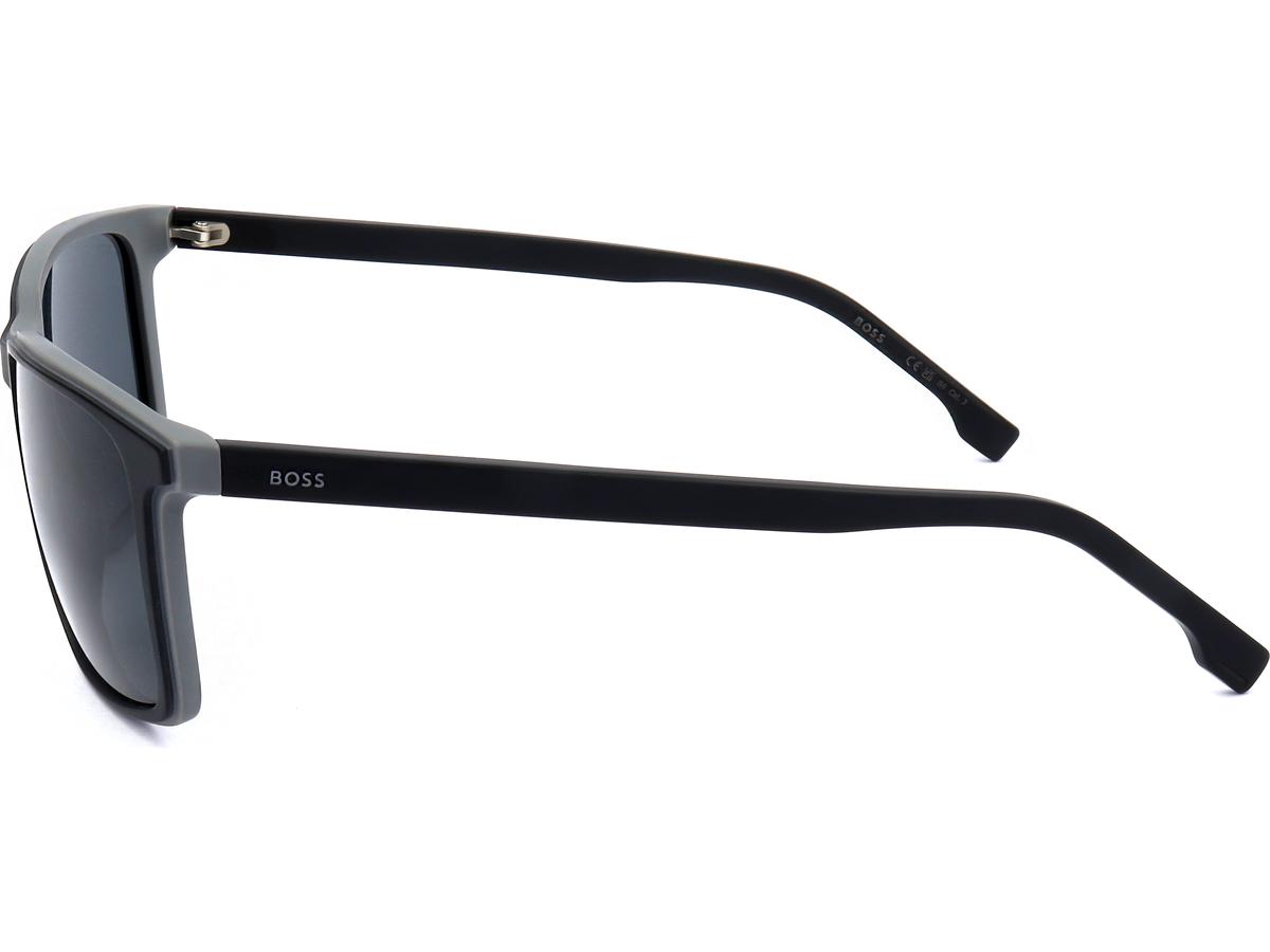Hugo Boss Sonnenbrille 1556/O/S O6W Mattschwarz Grau - Männer 57-18-145